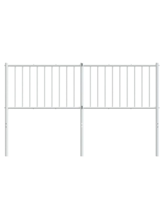 Gultas galvgalis, balts, 150 cm