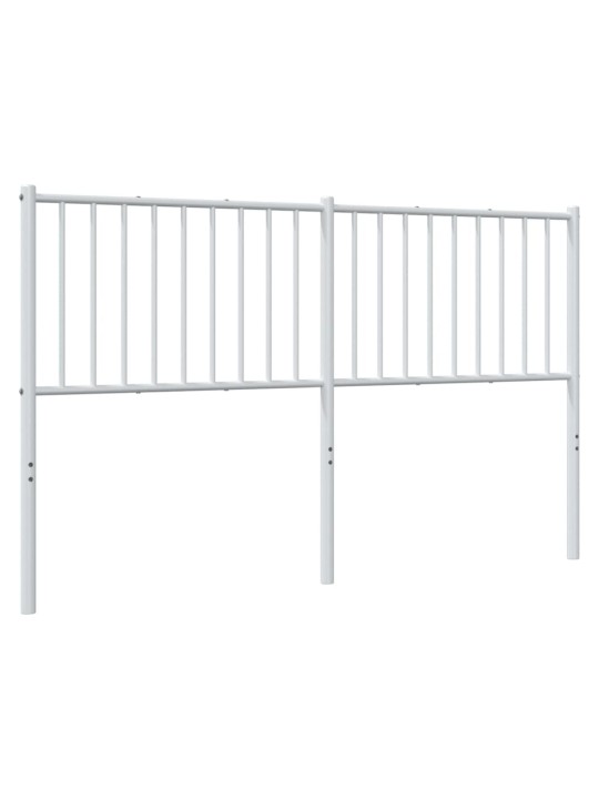 Gultas galvgalis, balts, 150 cm