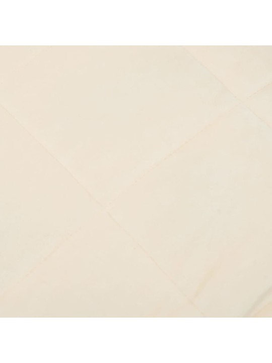 Smaguma sega, gaišas krēmkrāsas, 140x200 cm, 10 kg, audums