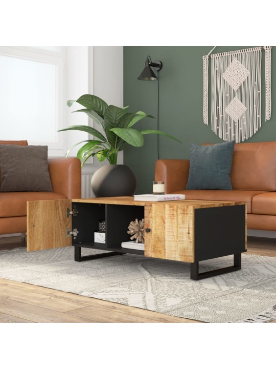 Kafijas galdiņš, 100x54x40 cm, mango koks, inženierijas koks