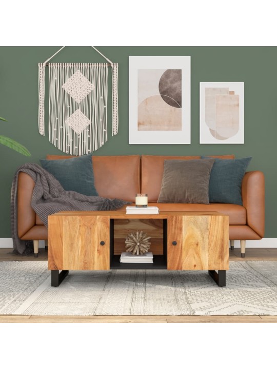 Kafijas galdiņš, 100x54x40 cm, akācijas koks, inženierijas koks