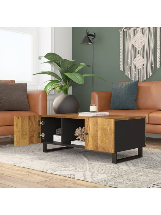 Kafijas galdiņš, 100x54x40 cm, mango koks, inženierijas koks