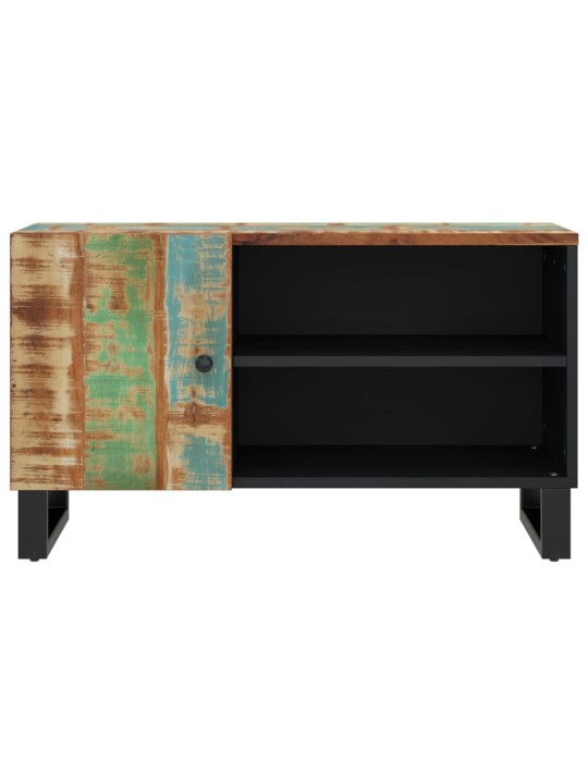 Tv skapītis, 80x33x46 cm, masīvkoks, inženierijas koks
