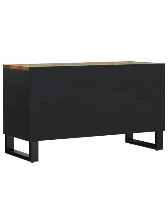 Tv skapītis, 80x33x46 cm, masīvkoks, inženierijas koks