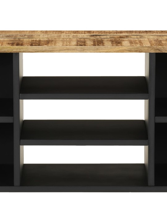 Tv skapis, 100x33x46 cm, mango masīvkoks, inženierijas koks