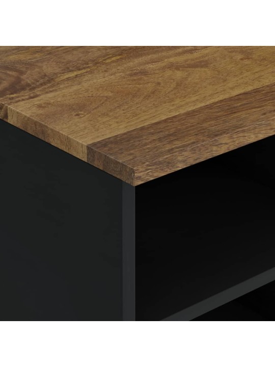 Tv skapis, 100x33x46 cm, mango masīvkoks, inženierijas koks
