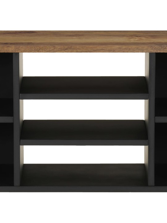 Tv skapis, 100x33x46 cm, mango masīvkoks, inženierijas koks
