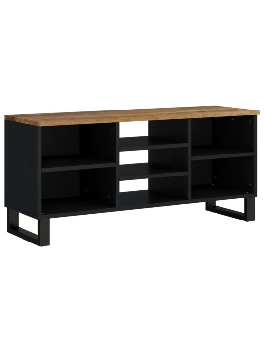 Tv skapis, 100x33x46 cm, mango masīvkoks, inženierijas koks