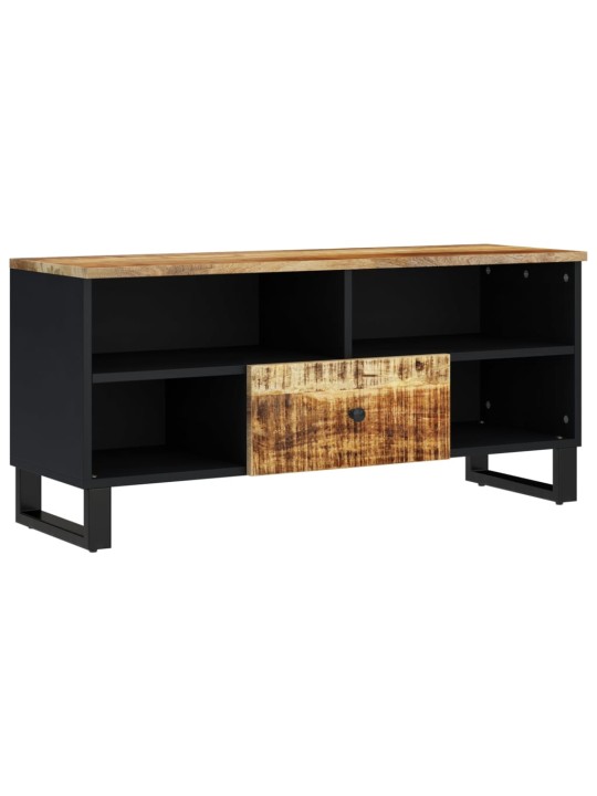 Tv skapis, 100x33x46 cm, mango masīvkoks, inženierijas koks