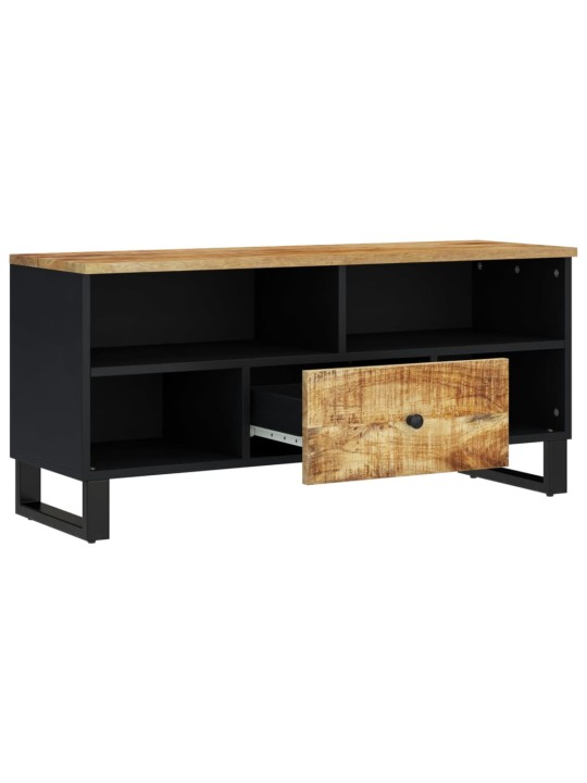 Tv skapis, 100x33x46 cm, mango masīvkoks, inženierijas koks