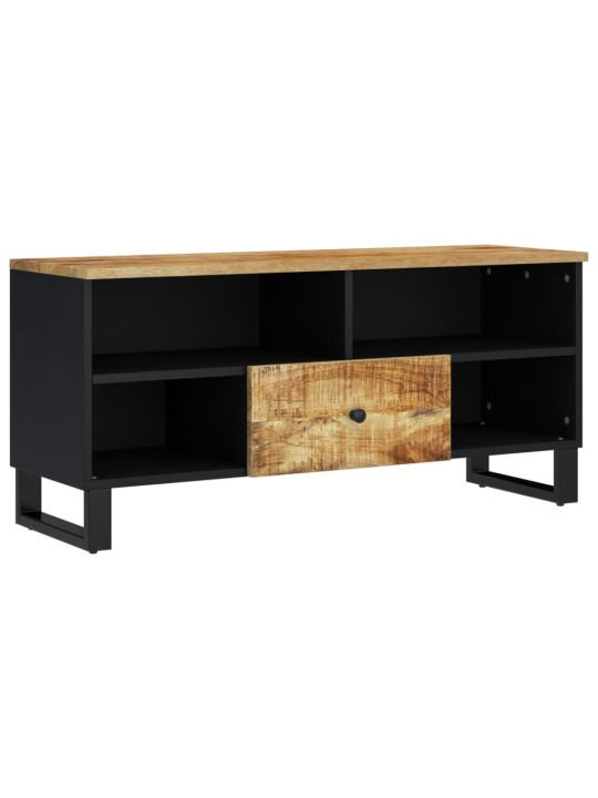 Tv skapis, 100x33x46 cm, mango masīvkoks, inženierijas koks