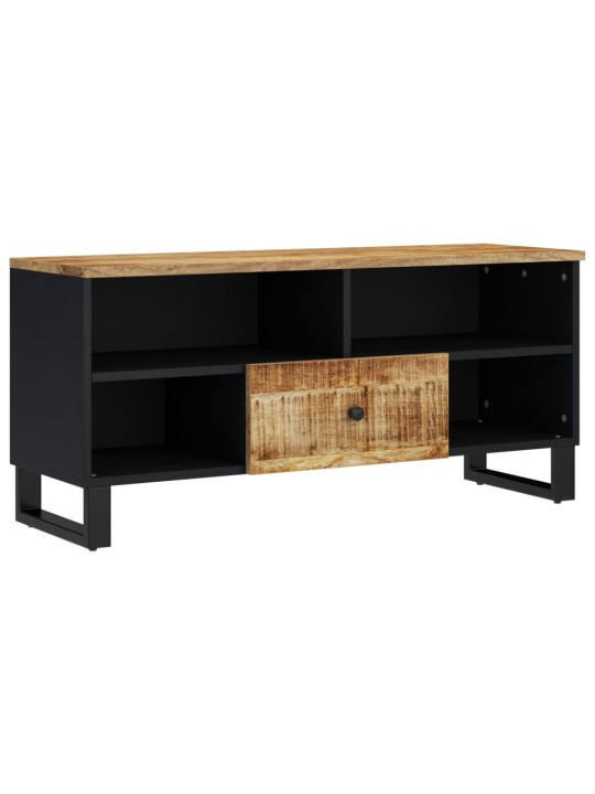 Tv skapis, 100x33x46 cm, mango masīvkoks, inženierijas koks