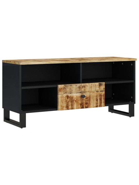 Tv skapis, 100x33x46 cm, mango masīvkoks, inženierijas koks