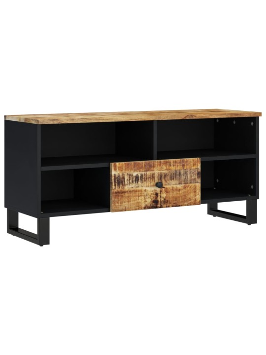 Tv skapis, 100x33x46 cm, mango masīvkoks, inženierijas koks