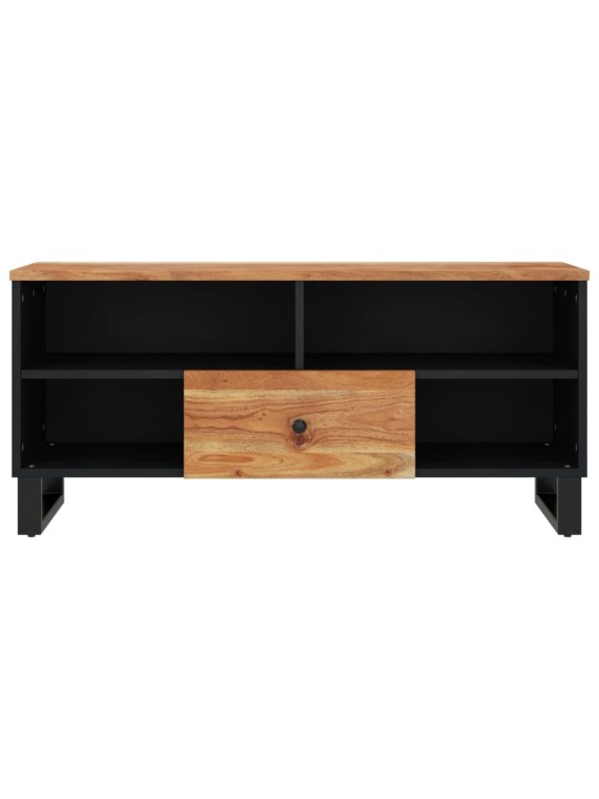 Tv skapis, 100x33x46 cm, akācijas koks, inženierijas koks