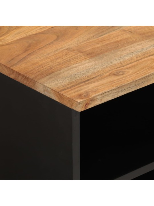 Tv skapis, 100x33x46 cm, akācijas koks, inženierijas koks