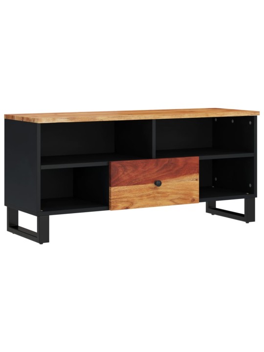 Tv skapis, 100x33x46 cm, akācijas koks, inženierijas koks