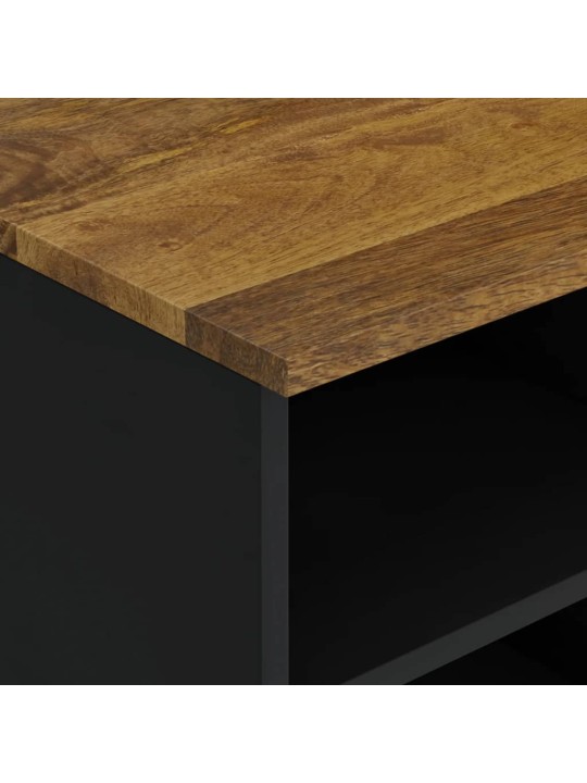 Tv skapis, 100x33x46 cm, mango masīvkoks, inženierijas koks
