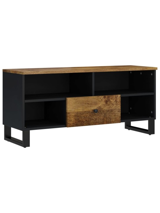 Tv skapis, 100x33x46 cm, mango masīvkoks, inženierijas koks