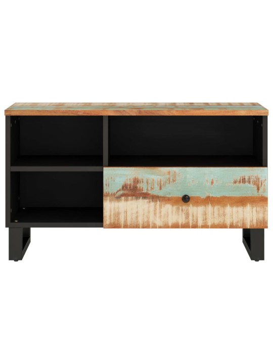 Tv skapītis, 80x33x46 cm, masīvkoks, inženierijas koks