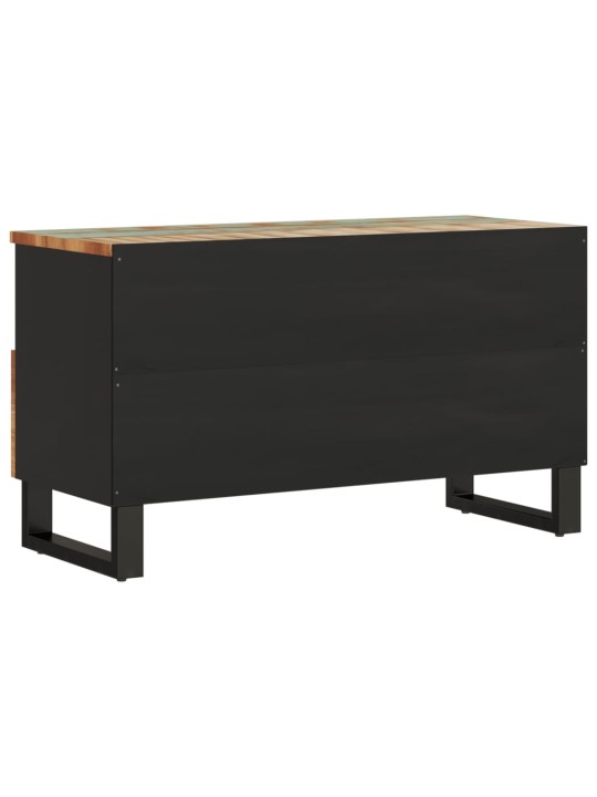 Tv skapītis, 80x33x46 cm, masīvkoks, inženierijas koks