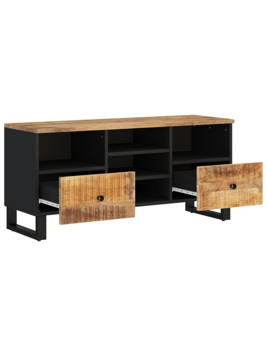 Tv skapis, 100x33x46 cm, mango masīvkoks, inženierijas koks