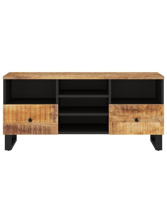 Tv skapis, 100x33x46 cm, mango masīvkoks, inženierijas koks