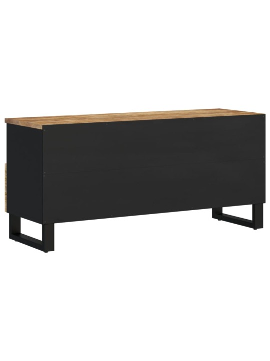 Tv skapis, 100x33x46 cm, mango masīvkoks, inženierijas koks