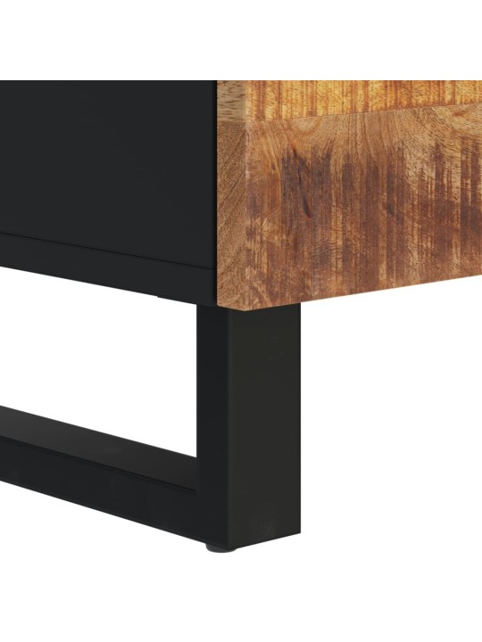 Tv skapis, 100x33x46 cm, mango masīvkoks, inženierijas koks