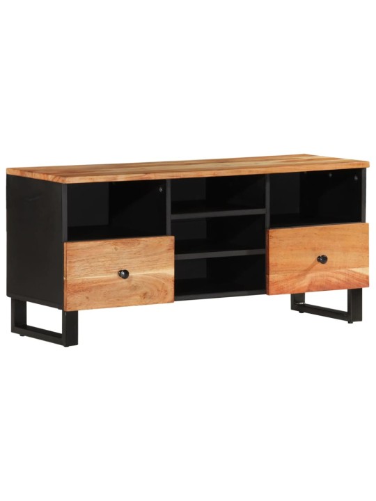 Tv skapis, 100x33x46 cm, akācijas masīvkoks, inženierijas koks