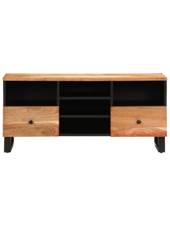 Tv skapis, 100x33x46 cm, akācijas masīvkoks, inženierijas koks