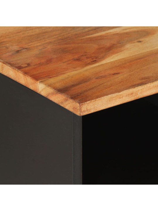 Tv skapis, 100x33x46 cm, akācijas masīvkoks, inženierijas koks