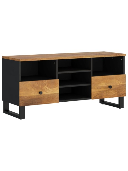 Tv skapis, 100x33x46 cm, mango masīvkoks, inženierijas koks