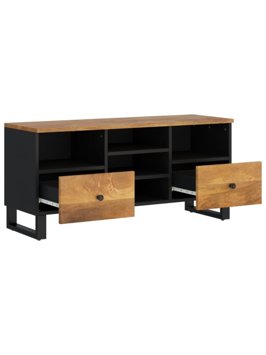 Tv skapis, 100x33x46 cm, mango masīvkoks, inženierijas koks