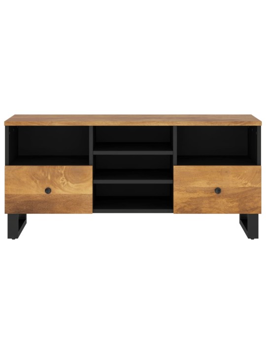 Tv skapis, 100x33x46 cm, mango masīvkoks, inženierijas koks
