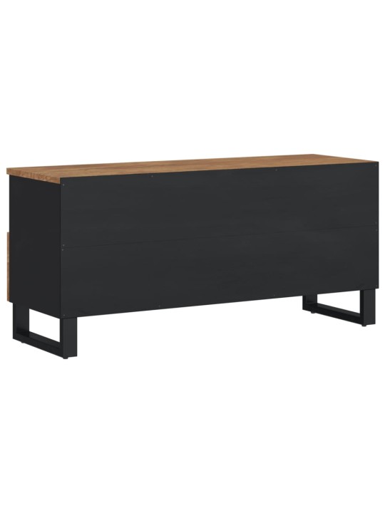 Tv skapis, 100x33x46 cm, mango masīvkoks, inženierijas koks