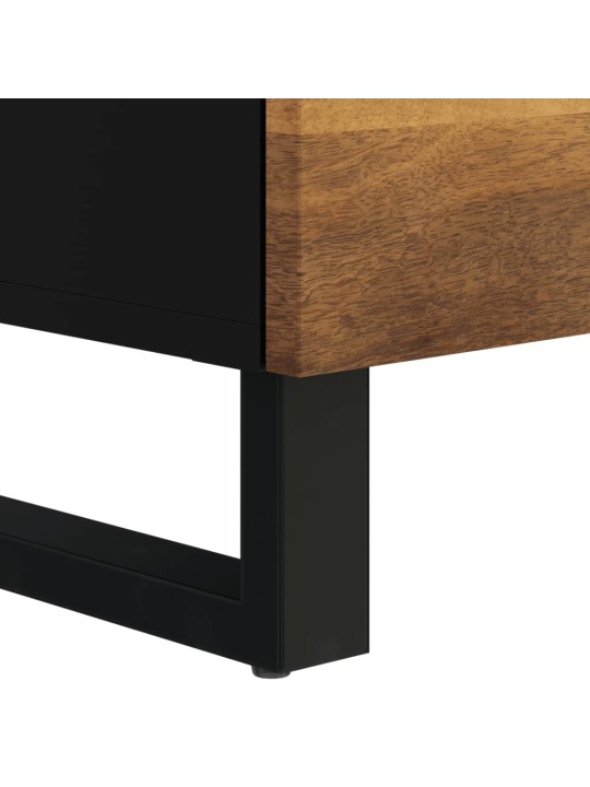 Tv skapis, 100x33x46 cm, mango masīvkoks, inženierijas koks