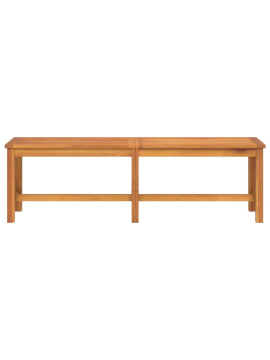 Dārza sols, 150x35x45 cm, akācijas masīvkoks