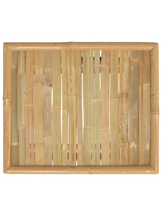Dārza galds, 65x55x30 cm, bambuss