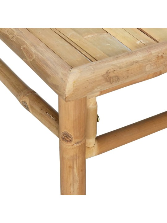 Dārza galds, 65x55x30 cm, bambuss