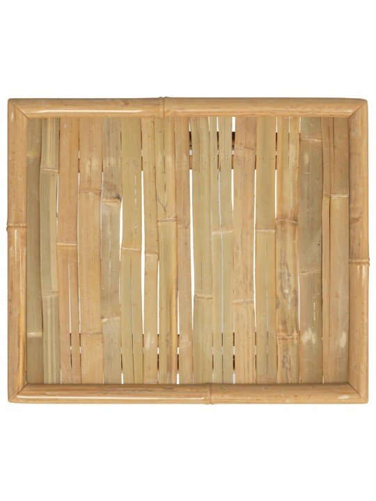 Dārza galds, 65x55x30 cm, bambuss