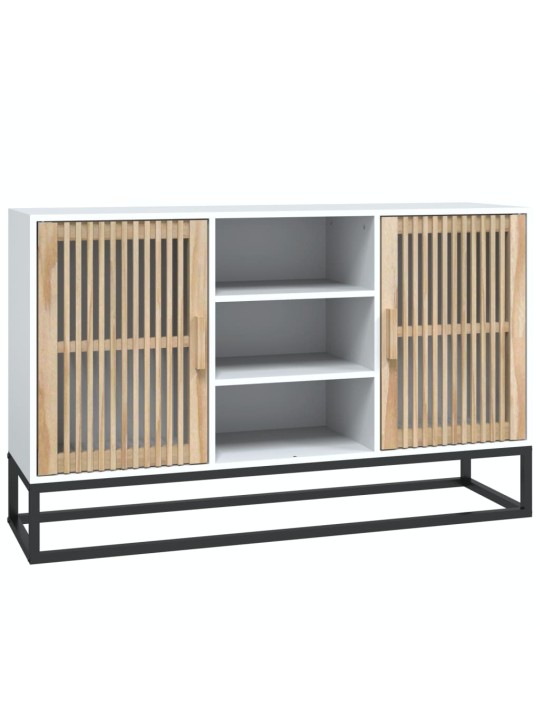 Kumode, balta, 105x30x65 cm, inženierijas koks
