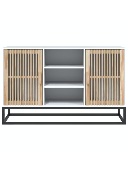 Kumode, balta, 105x30x65 cm, inženierijas koks