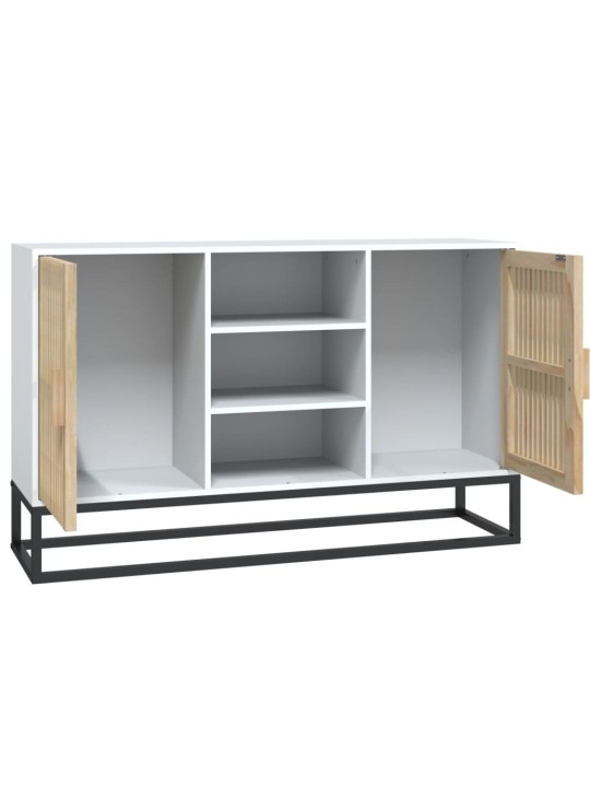 Kumode, balta, 105x30x65 cm, inženierijas koks