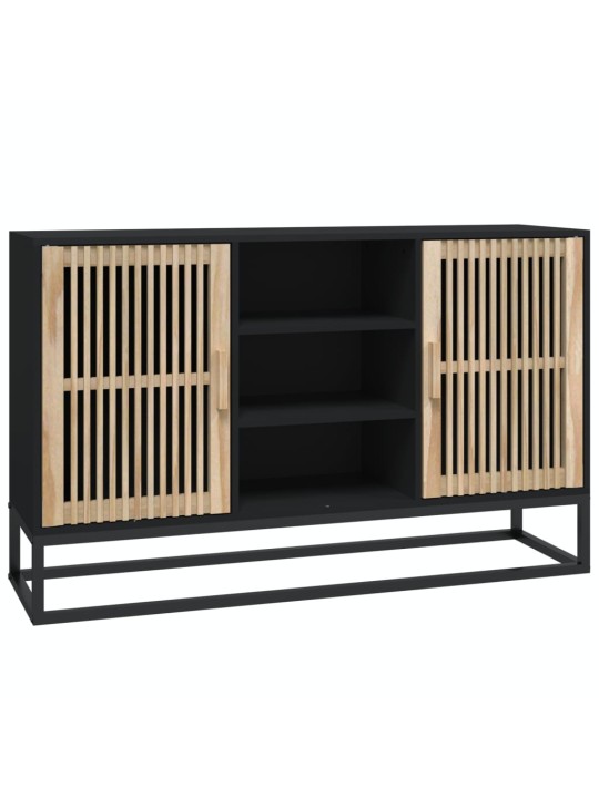 Kumode, 105x30x65 cm, inženierijas koks, melna
