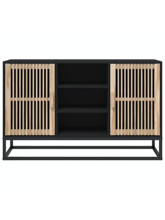 Kumode, 105x30x65 cm, inženierijas koks, melna