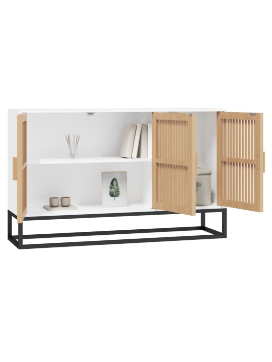 Kumode, balta, 105x30x65 cm, inženierijas koks