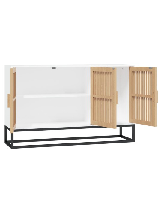 Kumode, balta, 105x30x65 cm, inženierijas koks