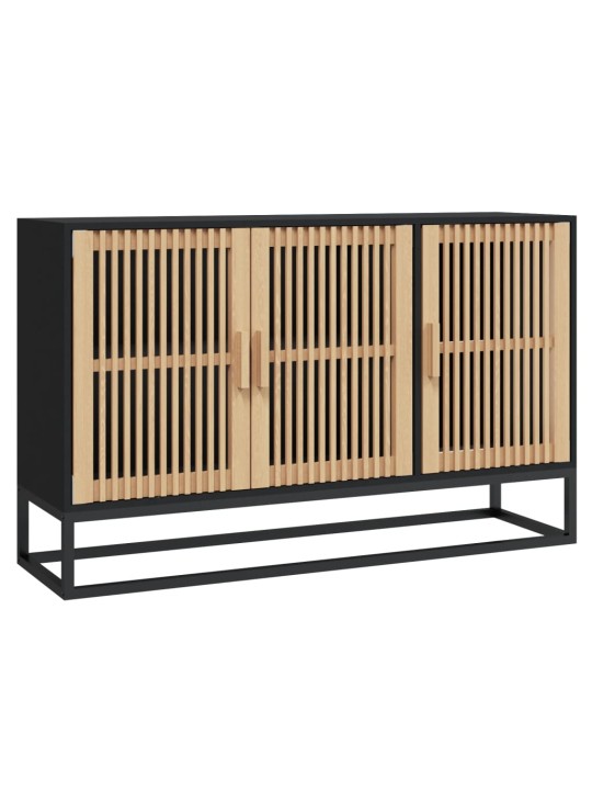 Kumode, 105x30x65 cm, inženierijas koks, melna