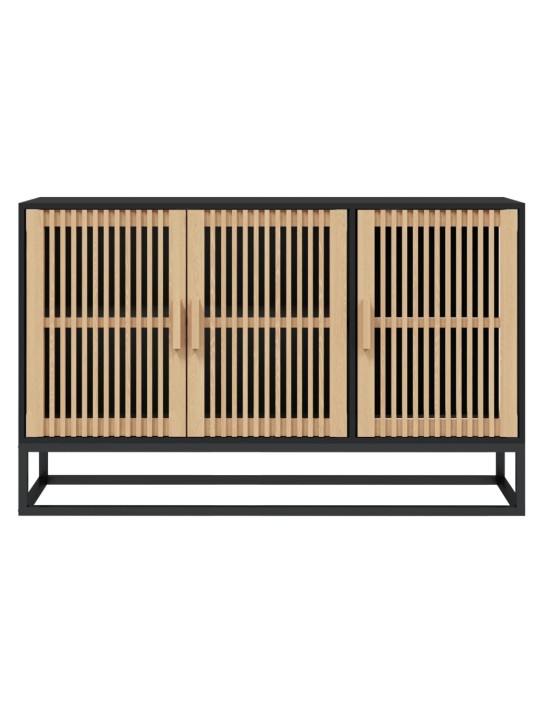 Kumode, 105x30x65 cm, inženierijas koks, melna